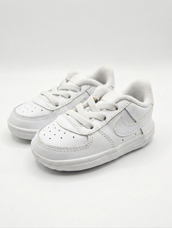 Nike Other - Nike Air Force 1 Crib Shoes – Triple White Size 3C Baby Unisex Boy Girl
